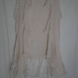 Angel Forever Cream Textured Vest
